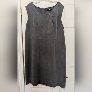 Mossimo Supply Co. Charcoal Midi Dress